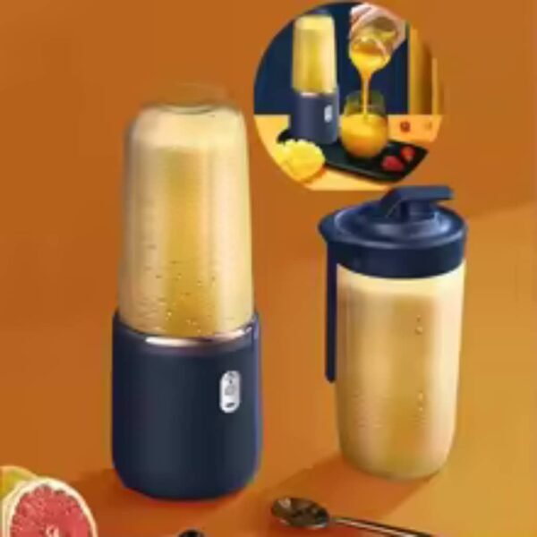 Portable Blender Bottle Electric 6 Blades Multifunction Juice Blender Fresh Juice Smoothie Blender Ice CrushCup Food Processor